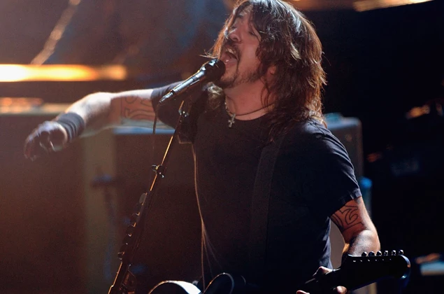 Dave Grohl of the Foo Fighters