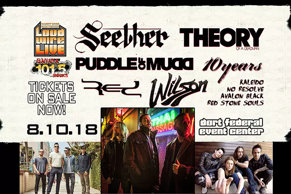 Loudwire Live 2018 | Seether, Theory of a Deadman, Puddle of Mudd + More